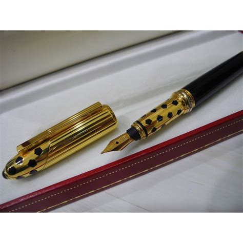 cartier panthere pen|cartier pen and pencil set.